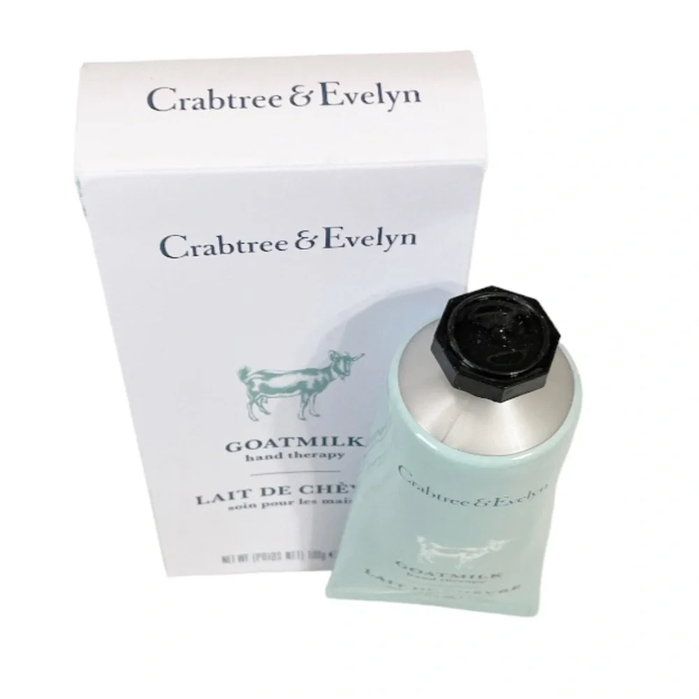 NEW! VHTF Crabtree & Evelyn GOATMILK Hand Therapy